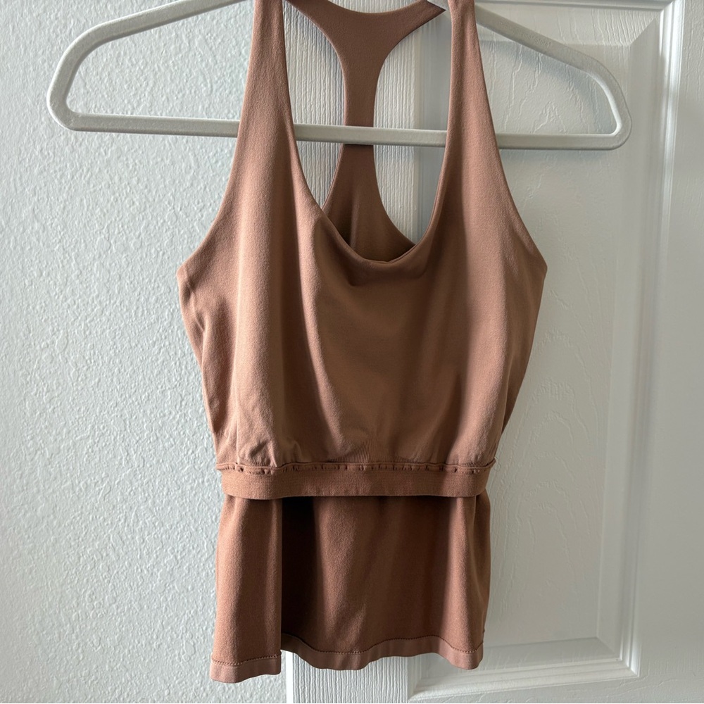 Free People Cocoa Brown Tank Top - Picture 4 of 4